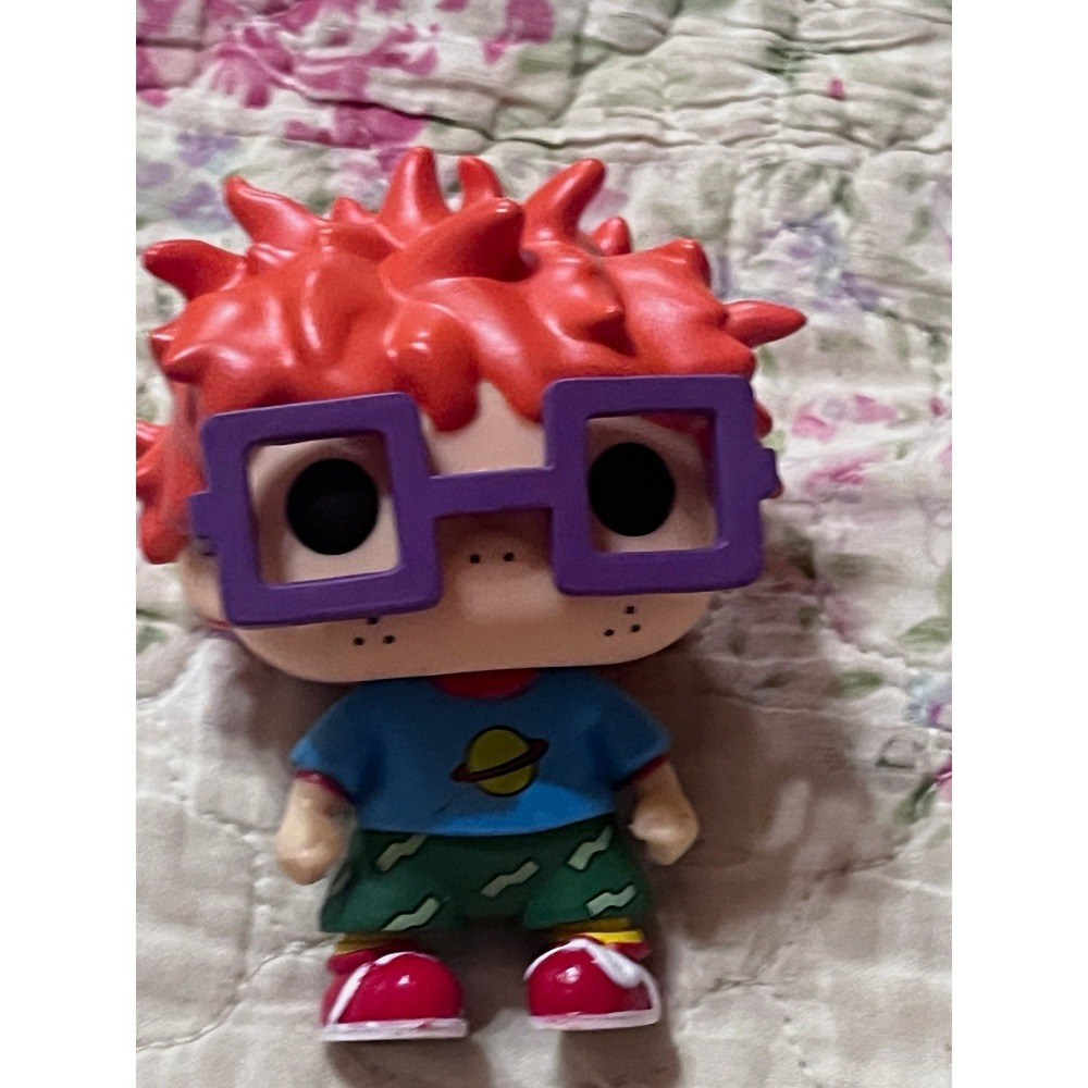 Funko Pop Chuckie Finster 226 Rugrats Nickelodeon Animation Vaulted Vinyl Figure